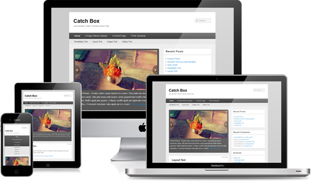 Catch Box Responsive Design
